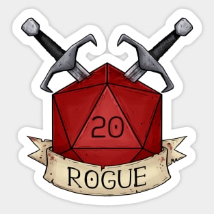 D20 - Rogue Sticker